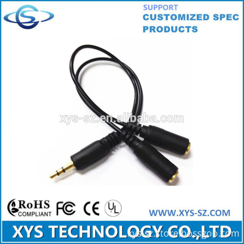 Hot selling competitive price 3.5mm av cable